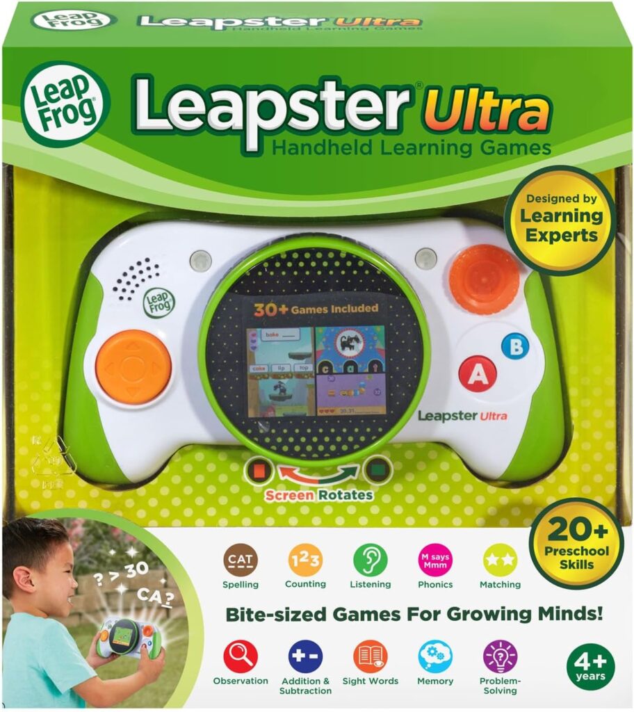 Leapster Ultra Handheld Learning Game Console