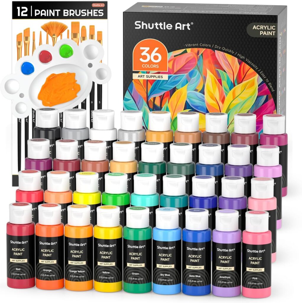 Shuttle Art Acrylic Paint Set