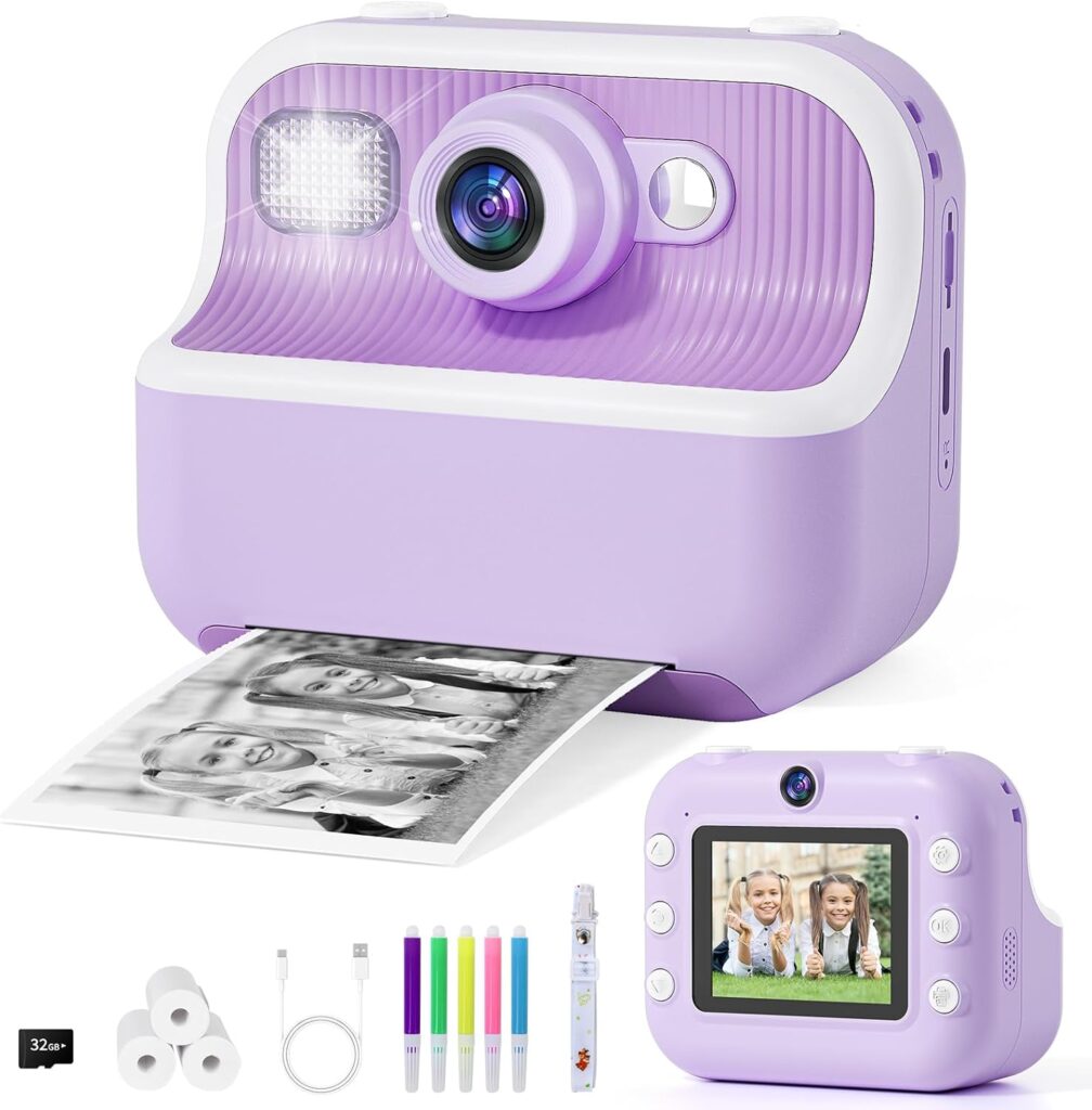 Kids Instant Print Camera by Handwell