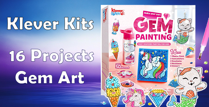 Klever Kits 16 Projects Gem Art Review