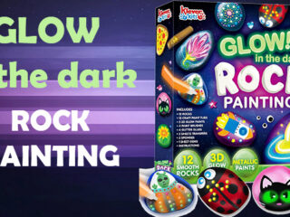 JOYIN Glow in the Dark Rock Painting Kit