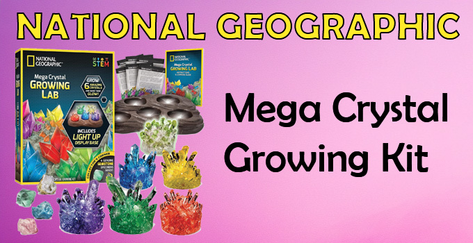 National Geographic Mega Crystal Growing Kit Review