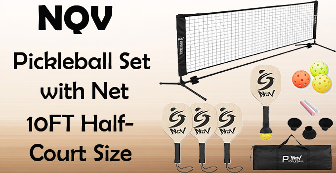 NQV Pickleball Set with Net Review