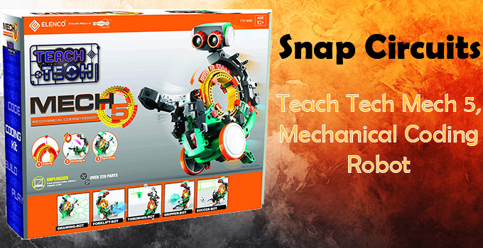 Teach Tech Mech 5 Mechanical Coding Robot Review