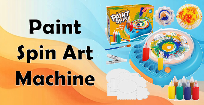 Paint Spin Art Machine Kit for Kids by Hewaurorion Review